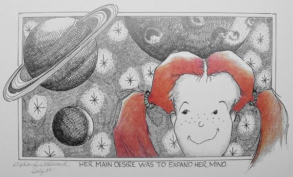 Her Main Desire was to Expand Her Mind